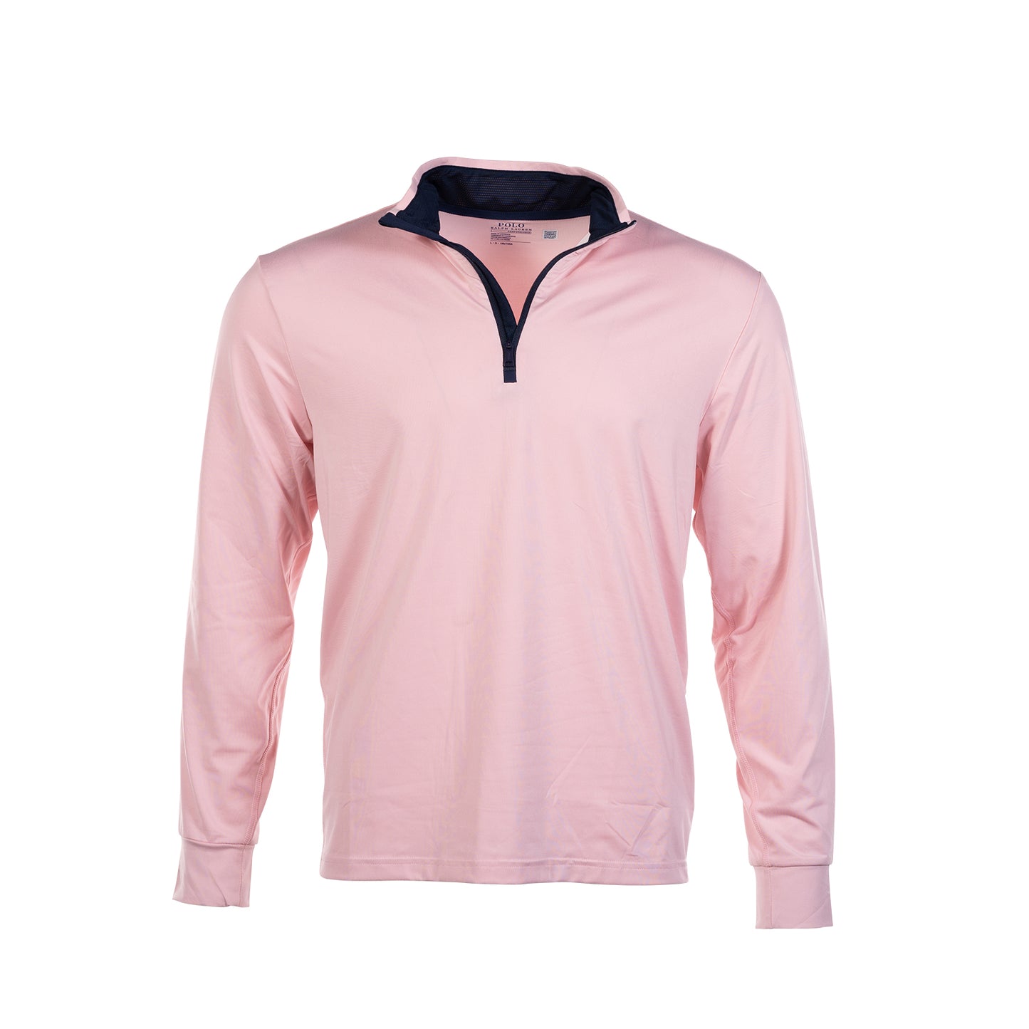 RLX Long-Sleeve Stretch Peached Jersey 1/2 Zip Pullover - Pink Sand