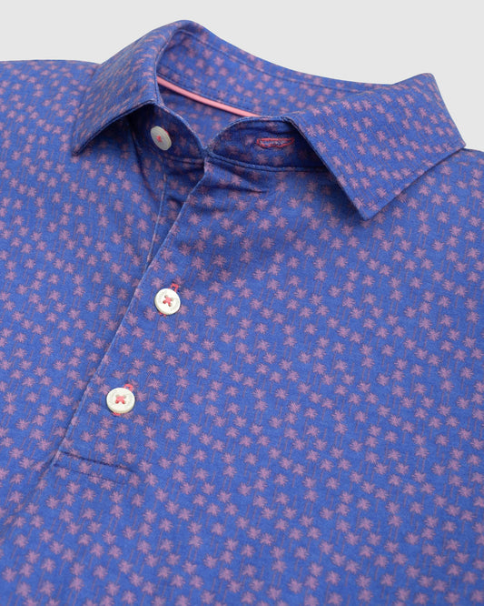 Hootie Printed Polo - Biscayne